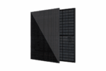 Balkonkraftwerke mit edlem Schwarz Schwarz Design